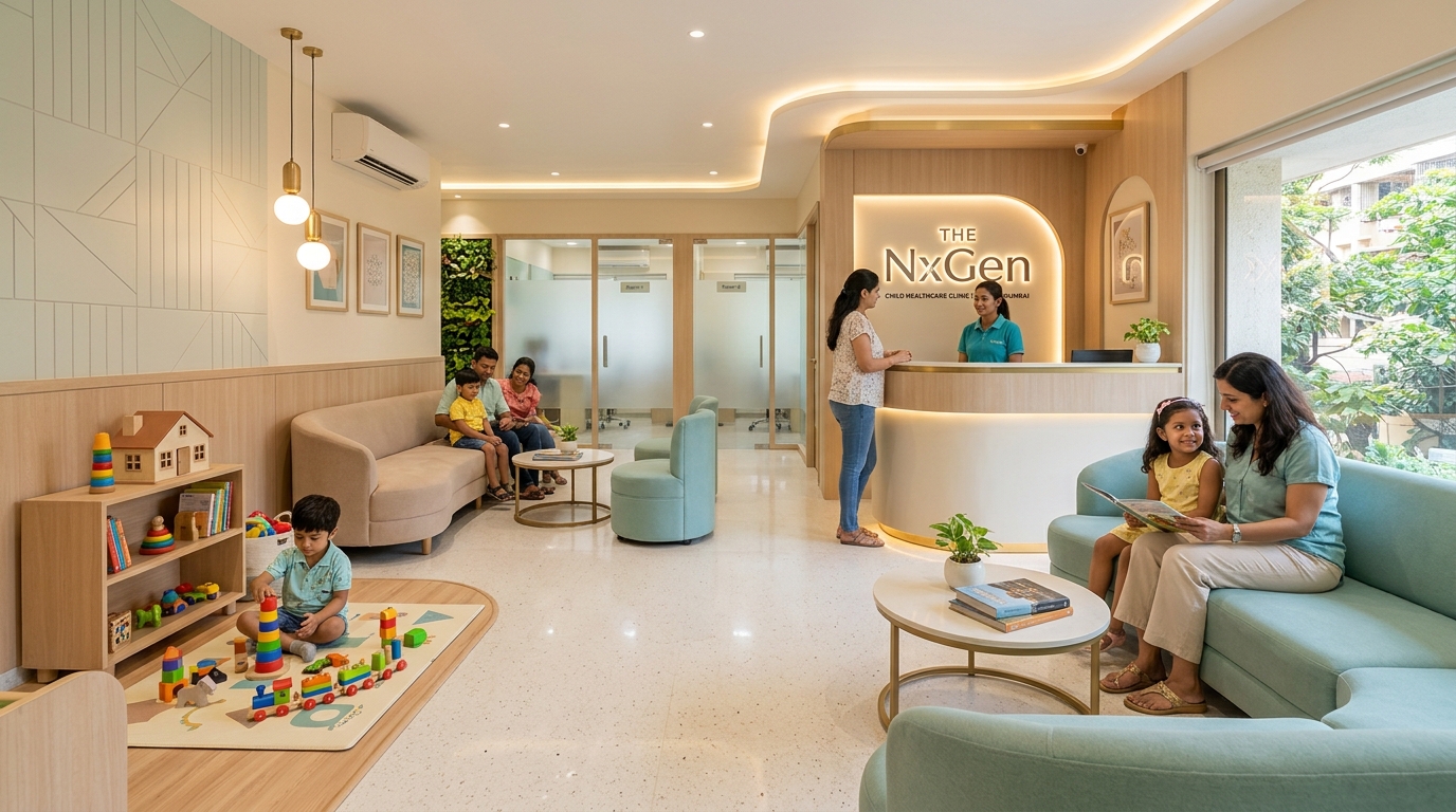 The NxGen Child Healthcare Clinic Ambiance in Prabhadevi Mumbai